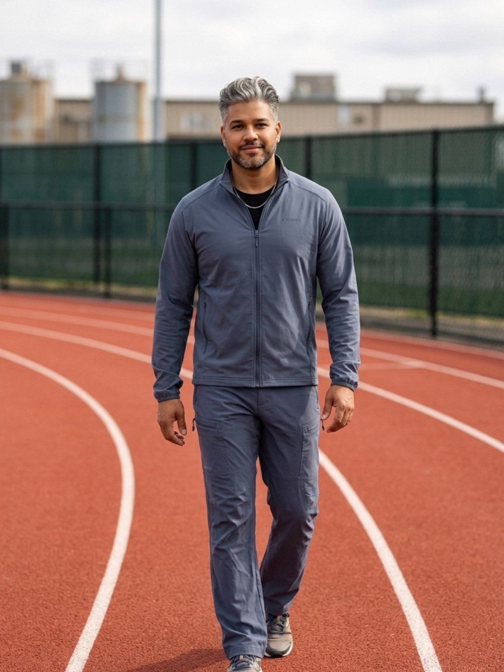 Men's Jogger Sweatpants in Slate Gray